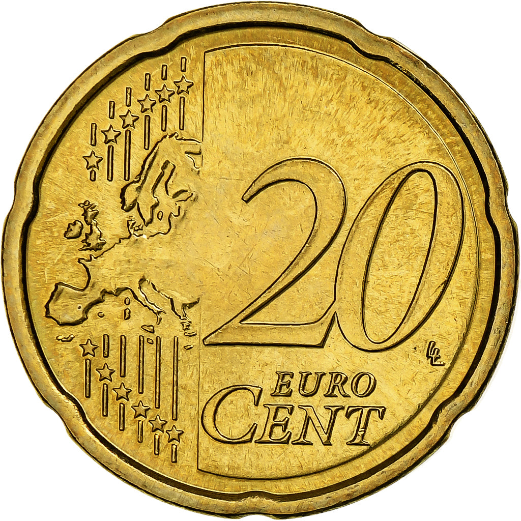 Slowakije, 20 Euro Cent, 2009, Kremnica, Tin, FDC, KM:99