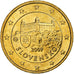 Słowacja, 50 Euro Cent, 2009, Kremnica, Mosiądz, MS(65-70), KM:100