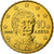 Grécia, 10 Euro Cent, 2008, Athens, Latão, MS(65-70), KM:211
