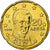 Grécia, 20 Euro Cent, 2008, Athens, Latão, MS(65-70), KM:212