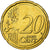 Grecia, 20 Euro Cent, 2008, Athens, Latón, FDC, KM:212