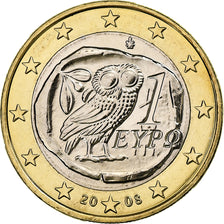 Greece, Euro, 2008, Athens, Bi-Metallic, MS(65-70), KM:214