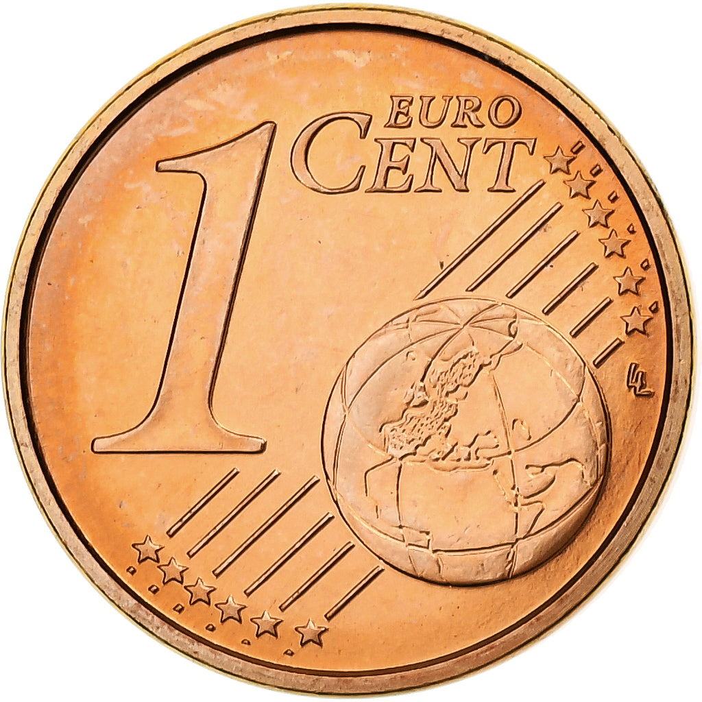 San Marino, Euro Cent, 2008, Rome, Cobre chapado en acero, FDC, KM:440