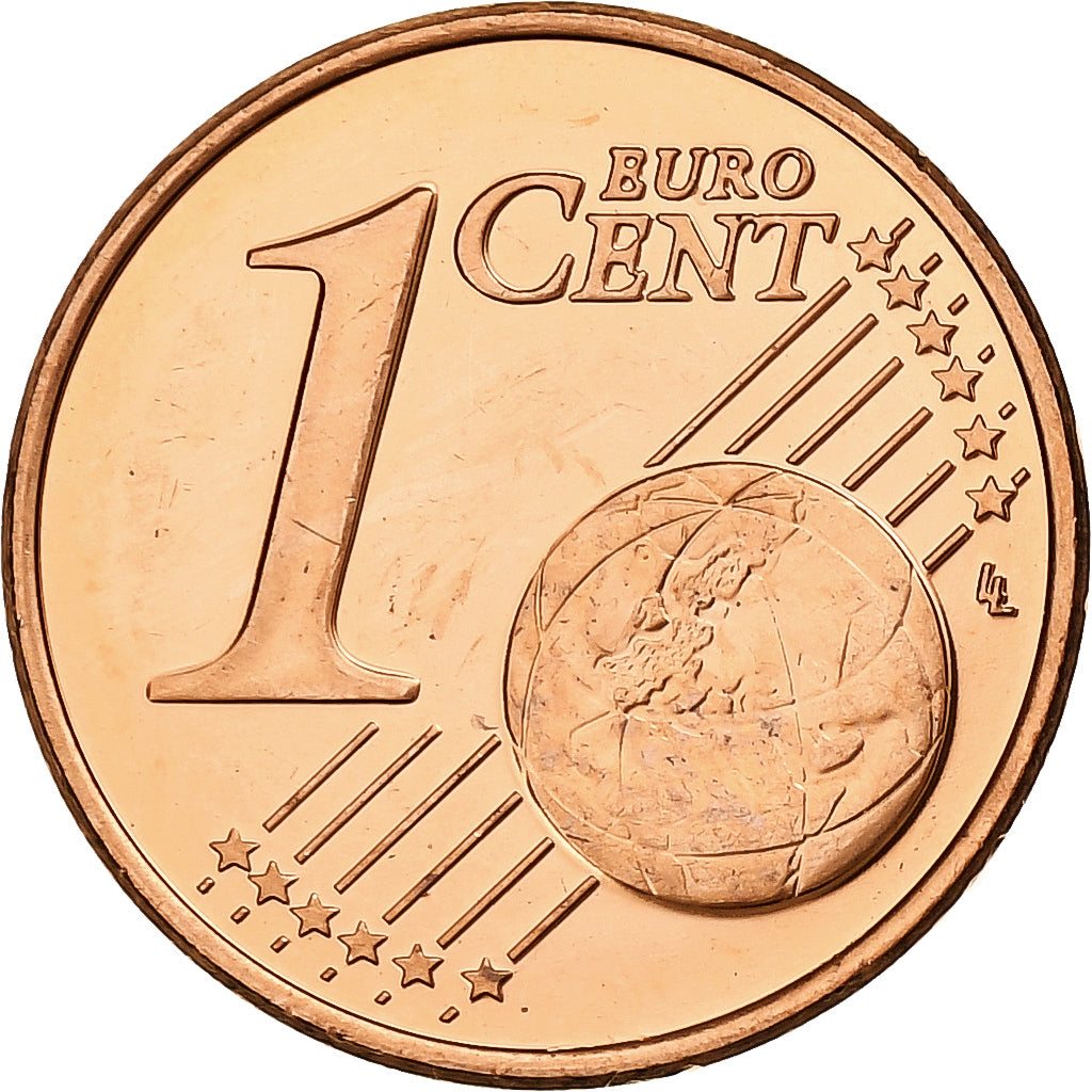 Finlandia, Euro Cent, 2010, Vantaa, Miedź platerowana stalą, MS(65-70), KM:98