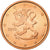 Finland, 2 Euro Cent, 2010, Vantaa, Copper Plated Steel, MS(65-70), KM:99