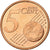 Finlândia, 5 Euro Cent, 2010, Vantaa, Aço Cromado a Cobre, MS(65-70), KM:100