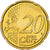 Finlandia, 20 Euro Cent, 2010, Vantaa, Mosiądz, MS(65-70), KM:127