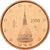 Italie, 2 Euro Cent, 2008, Rome, Cuivre plaqué acier, FDC, KM:211