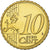 Cyprus, 10 Euro Cent, 2009, Brass, MS(65-70), KM:81