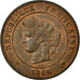 Moneta, Francja, Cérès, 5 Centimes, 1886, Paris, MS(60-62), Bronze