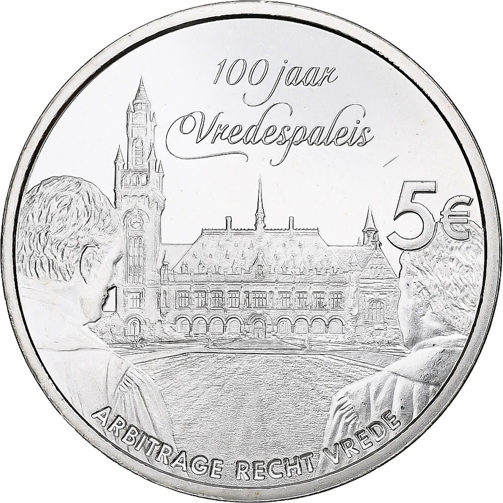 Netherlands, Willem-Alexander, 5 Euro, 2013, Silver, MS(65-70), KM:333