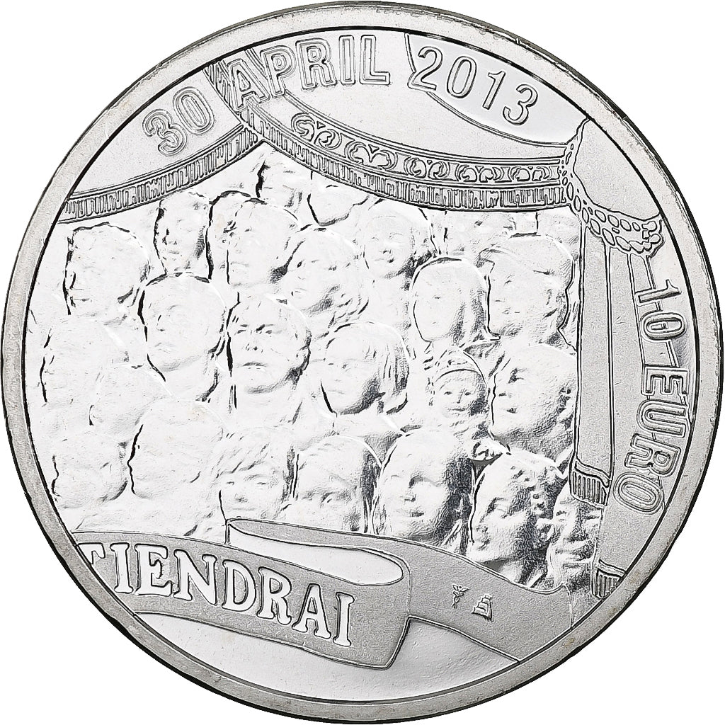 Netherlands, Willem-Alexander, 10 Euro, Proof, 2013, Silver, MS(65-70), KM:340