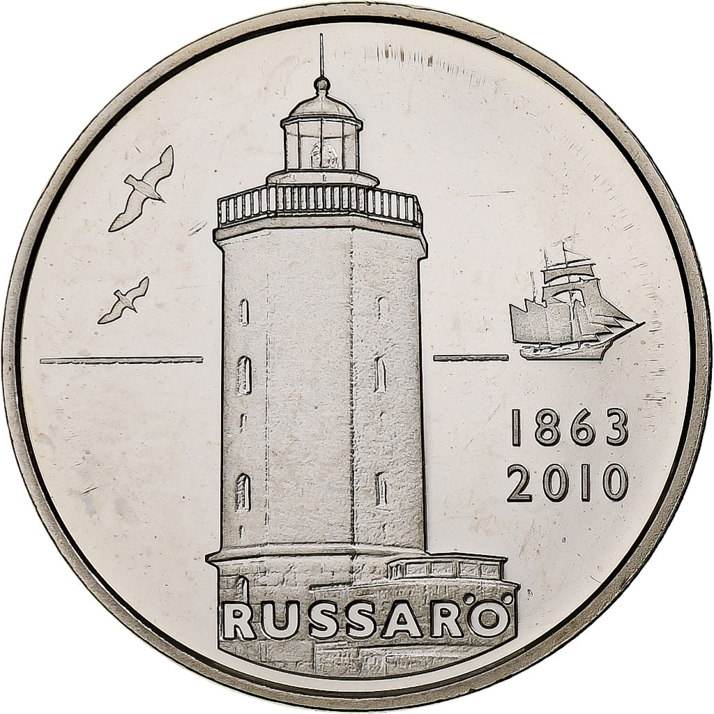 Finland, Token, Phare de Russaro, 2010, Cupro-nikkel, Proof, FDC