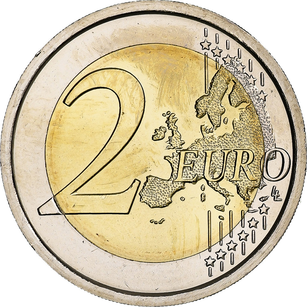 San Marino, 2 Euro, 2011, Rome, Bi-Metallic, MS(65-70), KM:500