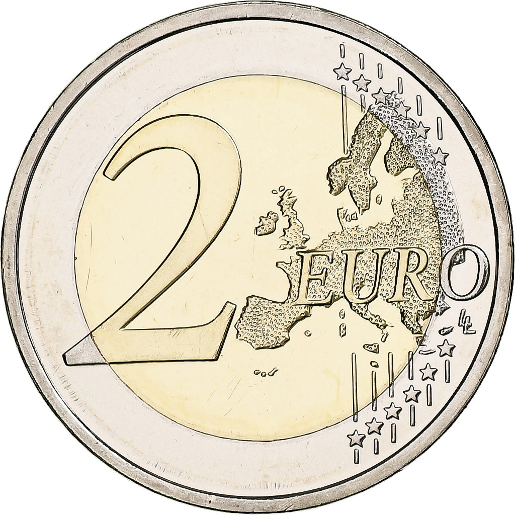 Cyprus, 2 Euro, 2008, Bi-Metallic, MS(65-70), KM:85