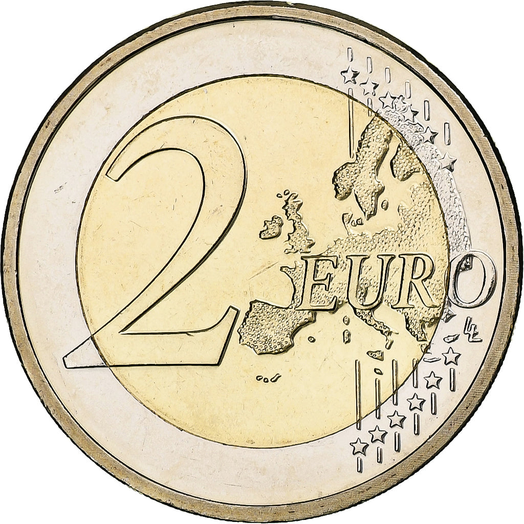 Cypr, 2 Euro, 2009, Bimetaliczny, MS(65-70), KM:89