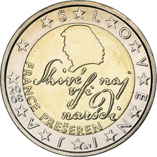 Slovenia, 2 Euro, 2008, Vantaa, Bi-Metallic, MS(65-70), KM:75