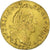 France, Louis XIV, Louis d'Or, Louis d'or aux 4 L, 1695, Paris, réformé, Gold