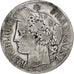 Francia, 2 Francs, Cérès, 1873, Paris, Plata, BC+, Gadoury:530a, KM:817.1