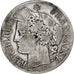 França, 2 Francs, Cérès, 1873, Paris, Prata, VF(20-25), Gadoury:530a