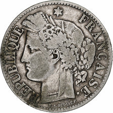 Francia, 2 Francs, Cérès, 1881, Paris, Argento, MB, Gadoury:530a, KM:817.1