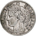 France, 2 Francs, Cérès, 1887, Paris, Silver, VF(20-25), Gadoury:530a