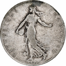 Francia, 2 Francs, Semeuse, 1898, Paris, Argento, MB, KM:845.1