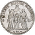 France, 5 Francs, Hercule, 1876, Paris, Argent, TB+, Gadoury:745a, KM:820.1