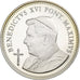 Vaticano, medalha, Le Pape Benoit XVI, 2013, Prata, Proof, MS(65-70)