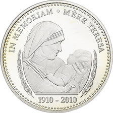 Vaticano, medaglia, Mère Thérésa, 2010, Argento, FS, FDC