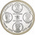 France, Médaille, Général De Gaulle, 1890-1970, Argent, BE, FDC