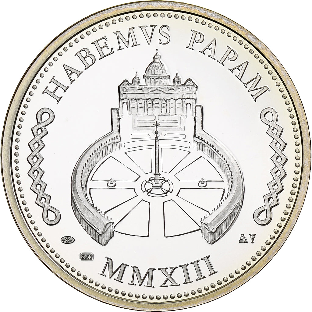 Vatican, Médaille, Le Pape François, 2013, Argent, BE, FDC