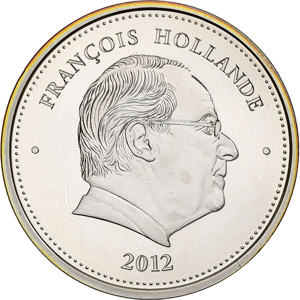 Francia, medaglia, Les Présidents de la République François Hollande, 2012