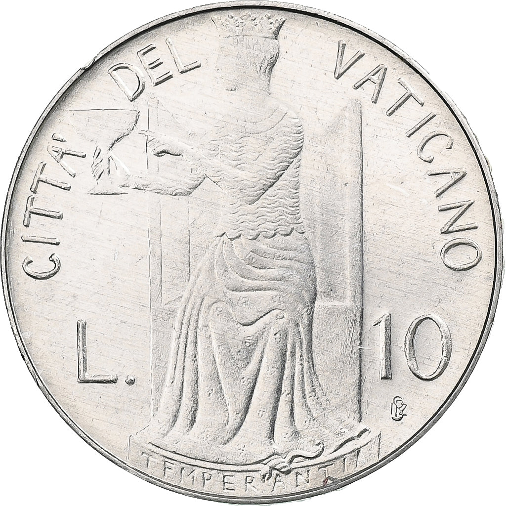 CITTÀ DEL VATICANO, John Paul II, 10 Lire, 1979, Rome, Alluminio, FDC, KM:143