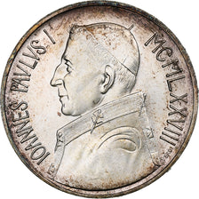 Vaticaanstad, John Paul I, 1000 Lire, 1978, Rome, Zilver, FDC, KM:142