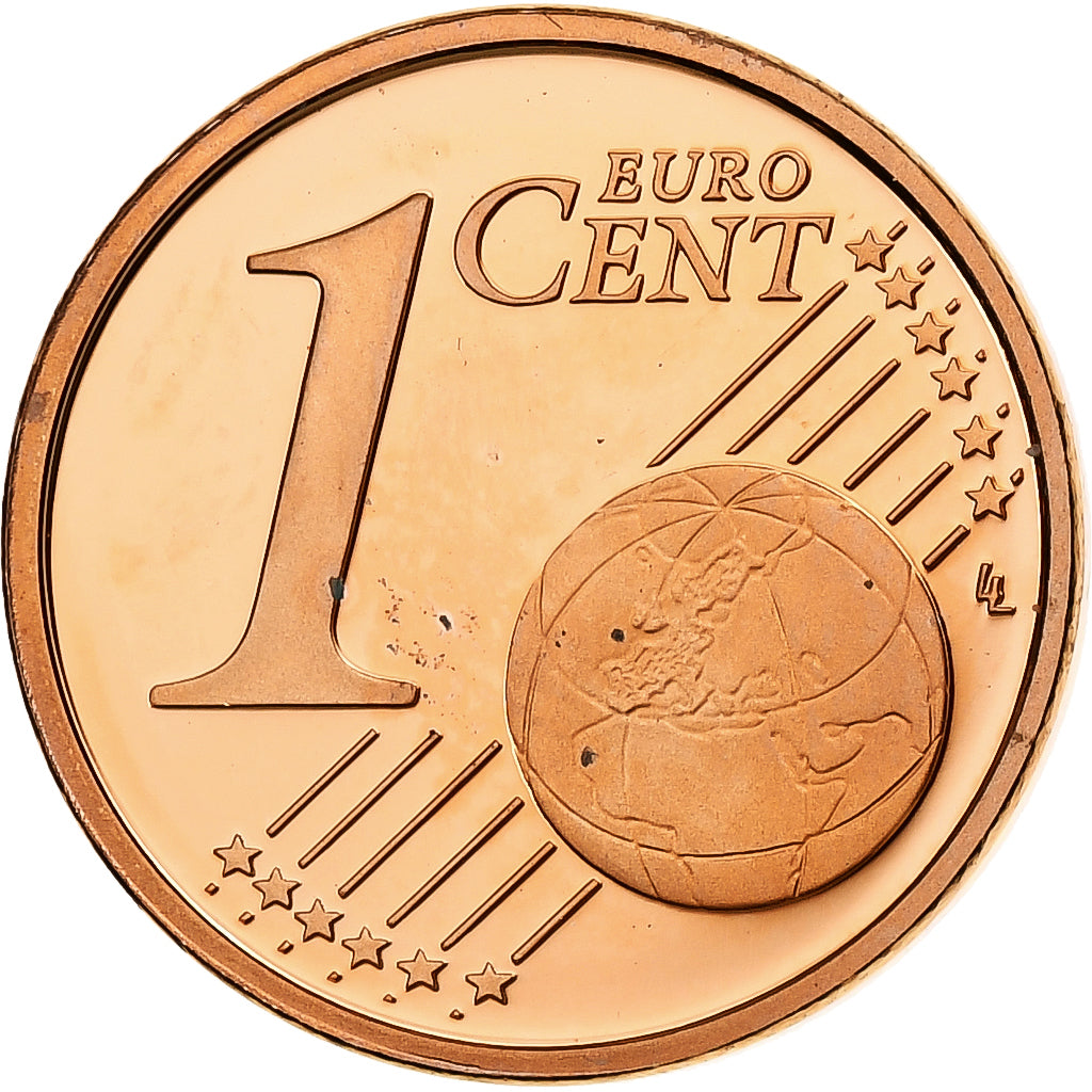 PAŃSTWO WATYKAŃSKIE, Benedict XVI, Euro Cent, Proof, 2010, Rome, Miedź