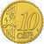 CIDADE DO VATICANO, Benedict XVI, 10 Euro Cent, Proof, 2010, Rome, Latão