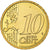 Vatikanstadt, Benedict XVI, 10 Euro Cent, 2013, Rome, PP, Messing, STGL, KM:385