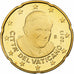 Vaticaanstad, Benedict XVI, 20 Euro Cent, Proof, 2013, Rome, Tin, FDC, KM:386