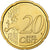 VATICAN CITY, Benedict XVI, 20 Euro Cent, Proof, 2013, Rome, Brass, MS(65-70)