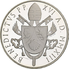 Cité du Vatican, 20 Euro Cent, Pape Benoit XVI, BE, 1813-1901, Rome, Argent