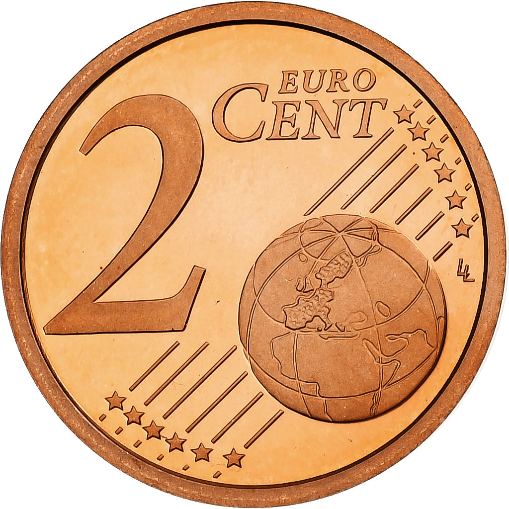 PAŃSTWO WATYKAŃSKIE, Benedict XVI, 2 Euro Cent, Proof, 2009, Rome, Miedź
