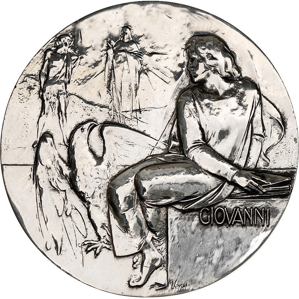Vaticano, medaglia, Giovanni Verdi, Le Pape Benoit XVI, 2009, Rome, Argento, FDC