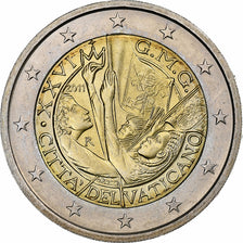 CITTÀ DEL VATICANO, Benedict XVI, 2 Euro, 2011, Rome, Bi-metallico, SPL, KM:426