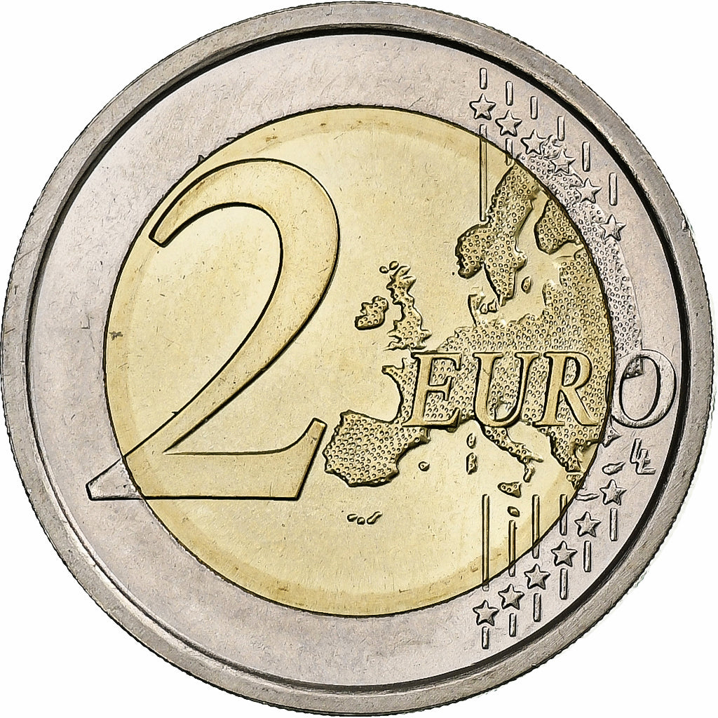 CITTÀ DEL VATICANO, Benedict XVI, 2 Euro, 2010, Rome, Bi-metallico, SPL, KM:420