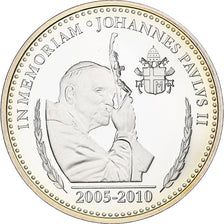 CITTÀ DEL VATICANO, medaglia, Le Pape Jean-Paul II, 2010, Argento, FS, FDC