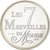 Egitto, medaglia, 7 Merveilles du Monde, Phare d'Alexandrie, Argento, FS, FDC