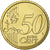 VATICAN CITY, Benedict XVI, 50 Euro Cent, 2011, Rome, Brass, MS(65-70), KM:387