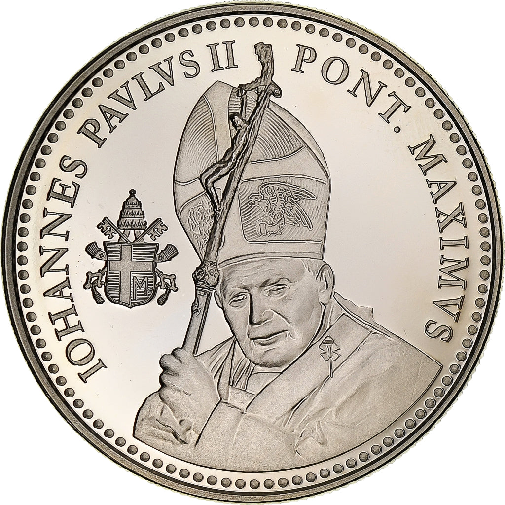 VATICAN CITY, Medal, Le Pape Jean-Paul II, 2011, Copper-nickel, Proof, MS(65-70)