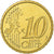 Monaco, Rainier III, 10 Euro Cent, Proof / BE, 2001, Paris, Brass, MS(65-70)